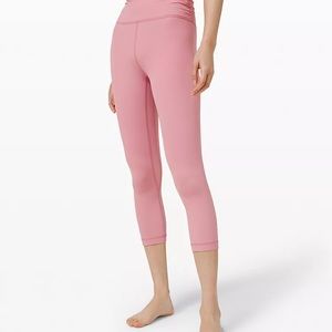 Lululemon Align Cross Waist Crop 21”
